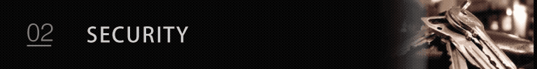 SECURITY セキュリティ